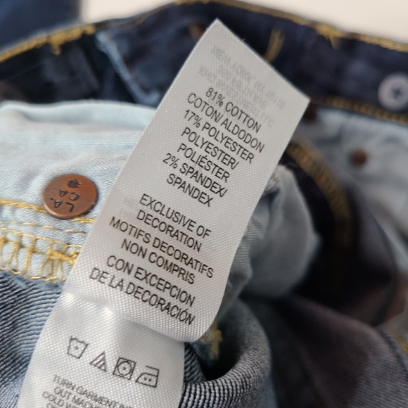 Lucky Brand Advanced Skinny Denim Jeans Girl's Size 12 - Picture 9 of 12